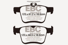 Load image into Gallery viewer, EBC 14+ Audi A3 1.8 Turbo (w/Electronic Parking Brake) Greenstuff Rear Brake Pads