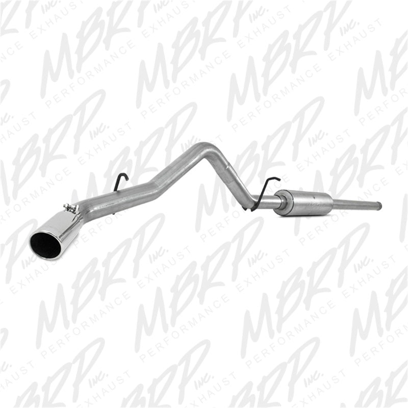 MBRP 14 Chevy/GMC 1500 Silverado/Sierra 4.3L V6/5.3L V8 Single Side Exit AL 3in Cat Back Exhaust