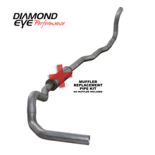 Load image into Gallery viewer, Diamond Eye KIT 4in TB MFLR RPLCMENT PIPE SGL AL: 89-93 DODGE CUMMINS 5.9L