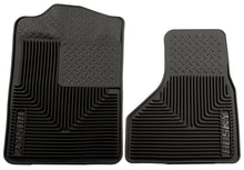 Load image into Gallery viewer, Husky Liners 08-10 Ford F-250/F-350/F-450 SuperDuty Heavy Duty Black Front Floor Mats