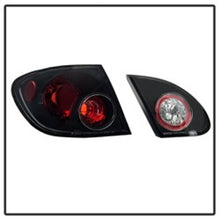 Load image into Gallery viewer, Spyder Toyota Corolla 03-08 Euro Style Tail Lights Black ALT-YD-TC03-BK