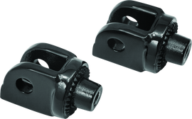 Kuryakyn Splined Adapter Mount Gloss Black