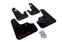 Load image into Gallery viewer, Rally Armor 07-17 Mitsubishi Lancer Black UR Mud Flap w/ Red Logo