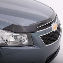 Load image into Gallery viewer, AVS 11-15 Kia Optima (Grille Fascia Mount) Aeroskin Low Profile Acrylic Hood Shield - Smoke