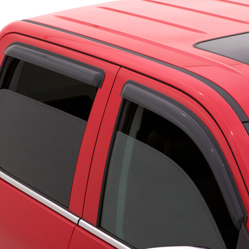 AVS 10-17 GMC Terrain Ventvisor Outside Mount Window Deflectors 4pc - Smoke