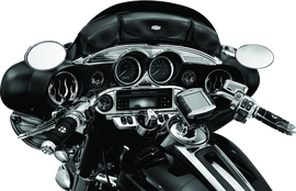 Kuryakyn Flame Speaker Grills Chrome