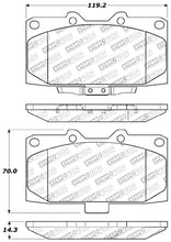 Load image into Gallery viewer, StopTech Performance 06-07 Subaru Impreza WRX/WRX STi Front Brake Pads