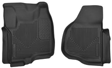 Load image into Gallery viewer, Husky Liners 12-13 F-250/F-350/F-450 Super Duty X-Act Contour Black Front Floor Liners