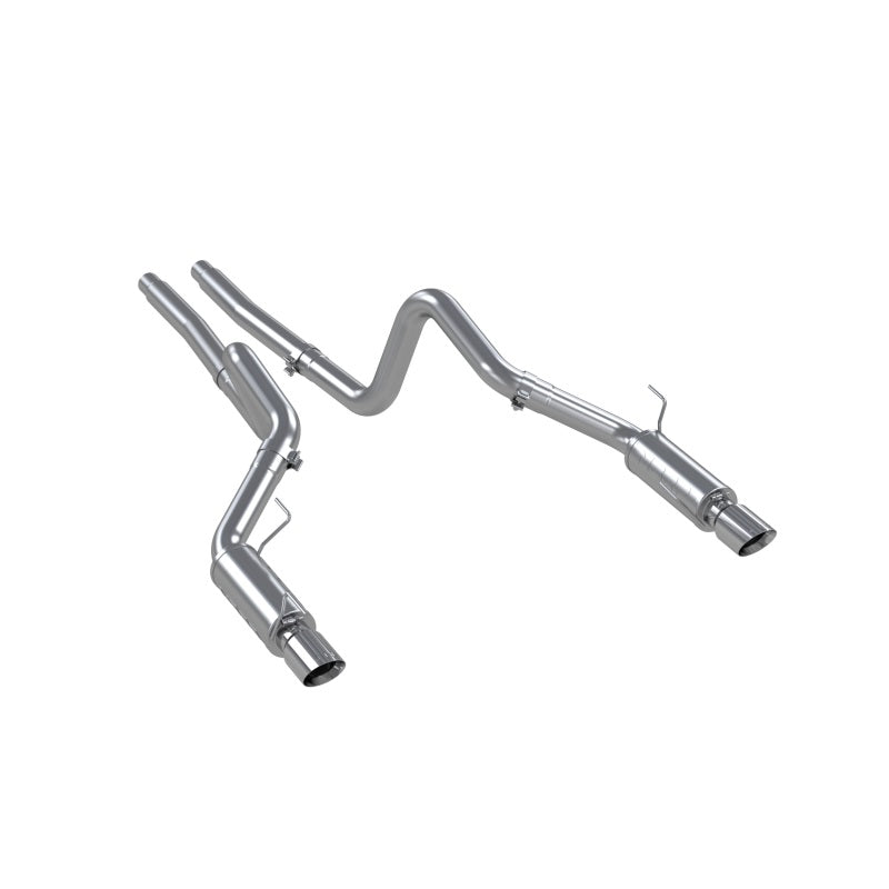 MBRP 05-09 Ford Shelby GT500 / GT Dual Split Rear Race Version, T409 4in Tips Exhaust System