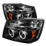 Spyder Nissan Titan 04-14/Armada 04-07 Projector Headlights CCFL Halo LED Blk PRO-YD-NTI04-CCFL-BK