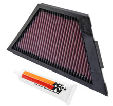 Load image into Gallery viewer, K&amp;N Kawasaki ZX1rR Ninja/ZZR1400/1400GTR/ZX14R 11.25in O/S L x 4.75in O/S W Replacement Air Filter