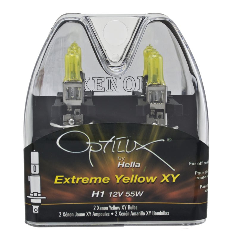 Hella Optilux H1 12V/55W XY Yellow Bulb