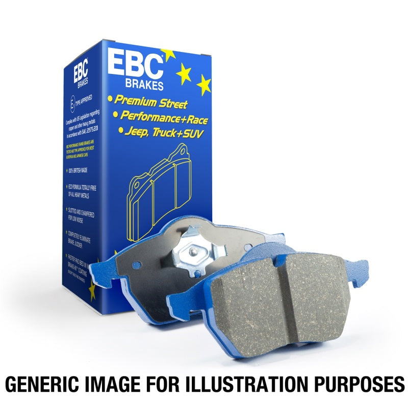 EBC 2019+ Hyundai Veloster (2nd Gen) Bluestuff Rear Brake Pads