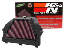 Load image into Gallery viewer, K&amp;N 08-09 Yamaha YZF R6 Replacement Air Filter