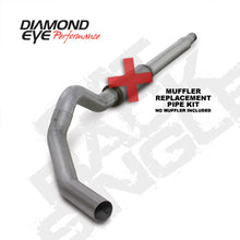 Load image into Gallery viewer, Diamond Eye KIT 5in CB MFLR RPLCMENT PIPE SGL AL: 03-07 FORD 6.0L F250/F350