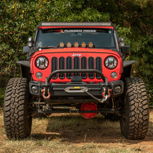 Load image into Gallery viewer, Rugged Ridge Arcus Front Bumper Set W/ Overrider 2018 Jeep Wrangler JL