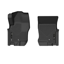 Load image into Gallery viewer, Husky Liners 08-21 Nissan Frontier Crew Cab WeatherBeater Front Row Black Floor Liners