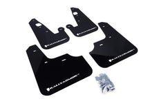 Load image into Gallery viewer, Rally Armor 07-17 Mitsubishi Lancer Black UR Mud Flap w/ White Logo