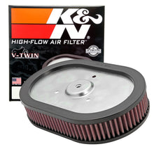 Load image into Gallery viewer, K&amp;N 10-12 Harley Davidson FLHXSE/FLSTSE / 11-12 FLHTCUSE / 11 FLTRUSE Replacement Air Filter