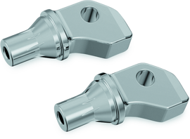 Kuryakyn Tapered Peg Adapters Scout & Octane Chrome