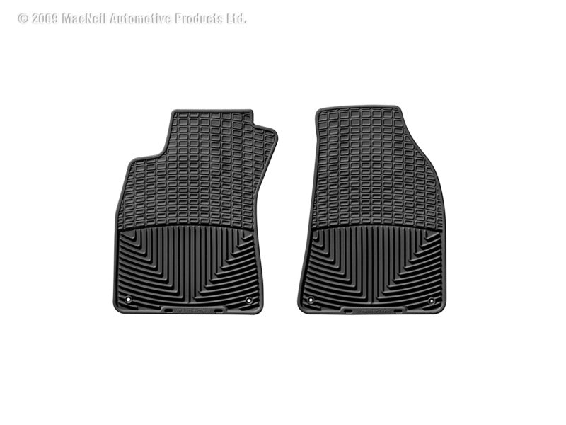 WeatherTech 95-04 Audi A6 Sedan Front Rubber Mats - Black