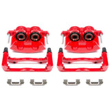 Power Stop 98-02 Chevrolet Camaro Front Red Calipers w/Brackets - Pair