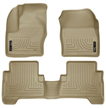 Load image into Gallery viewer, Husky Liners 2013 Ford Escape WeatherBeater Combo Tan Floor Liners