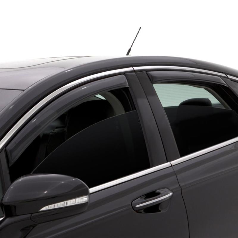 AVS 10-14 Subaru Outback Ventvisor In-Channel Front & Rear Window Deflectors 4pc - Smoke