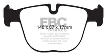 Load image into Gallery viewer, EBC 10+ BMW X5M 4.4 Twin Turbo Redstuff Rear Brake Pads