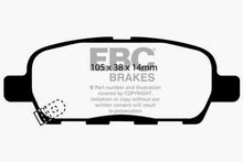 Load image into Gallery viewer, EBC 02 Infiniti G35 3.5 w/o DCS Bluestuff Rear Brake Pads