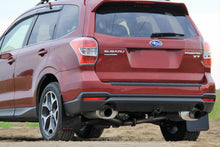 Load image into Gallery viewer, Rally Armor 14-18 Subaru Forester Black Mud Flap w/ Grey Logo