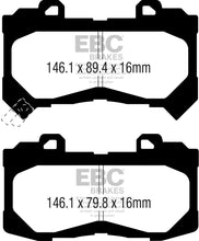 Load image into Gallery viewer, EBC 15+ Chevrolet Colorado 2.5 Yellowstuff Front Brake Pads