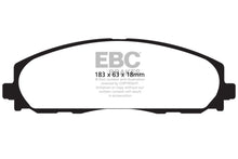 Load image into Gallery viewer, EBC 12+ Chrysler Town &amp; Country 3.6 Greenstuff Front Brake Pads