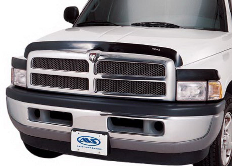 AVS 94-01 Dodge RAM 1500 Bugflector Deluxe 3pc Medium Profile Hood Shield - Smoke