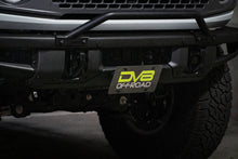 Load image into Gallery viewer, DV8 Offroad 21-22 Ford Bronco Factory Front Bumper Licence Relocation Bracket - Front