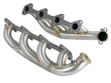 aFe Twisted Steel 1.75-2in 304 SS Headers 03-07 Ford Diesel Trucks V8-6.0L (td)