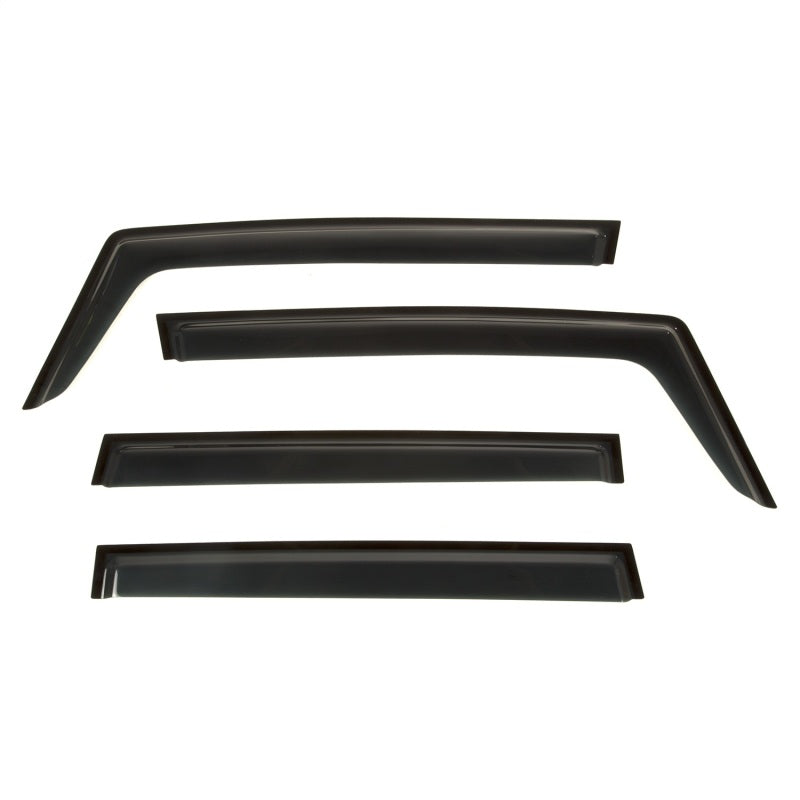 Rugged Ridge Window Visor 4-pc set Black 15-18 Renegade BU