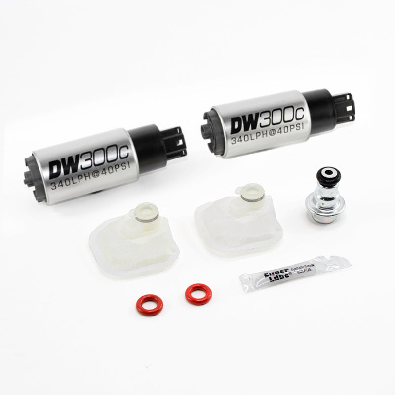 DeatschWerks 09-15 Cadillac CTS-V DW300c (2) 340 LPH In-Tank Fuel Pumps w/ Install Kit