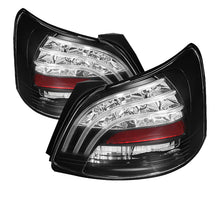 Load image into Gallery viewer, Spyder Toyota Yaris 07-09 4Dr LED Tail Lights Blk ALT-YD-TYA074D-LED-BK