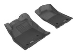 3D MAXpider 2005-2011 Toyota Tacoma Reg/ACS/DBL Cab Kagu 1st Row Floormat - Black