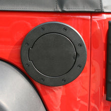 Load image into Gallery viewer, Rugged Ridge Non-Locking Gas Cap Door Black 07-18 Jeep Wrangler