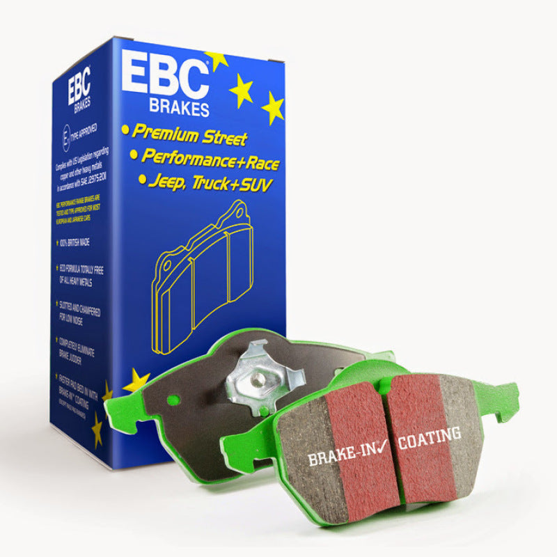 EBC 11+ Ford Explorer 2.0 Turbo 2WD Greenstuff Rear Brake Pads