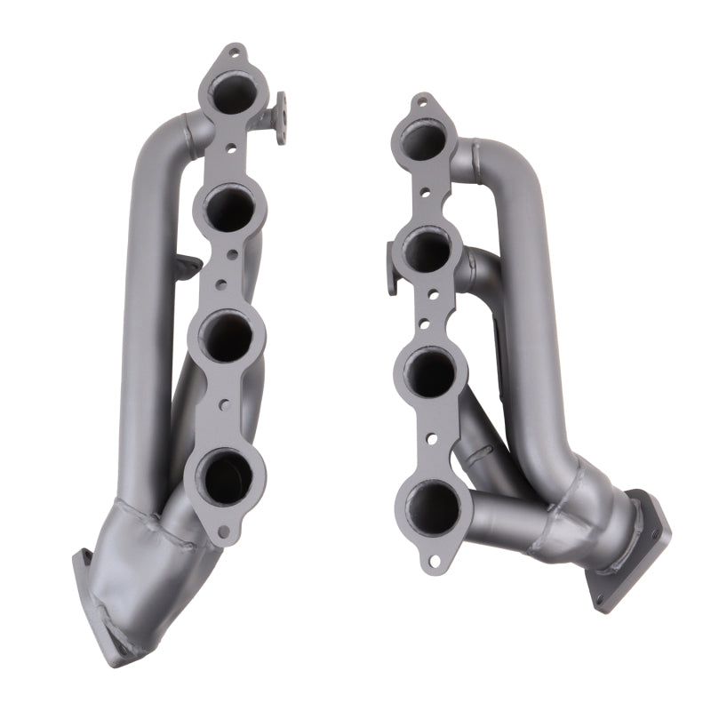 BBK 99-04 GM Truck SUV 4.8 5.3 Shorty Tuned Length Exhaust Headers - 1-3/4 Titanium Ceramic