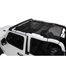 Load image into Gallery viewer, Rampage 2018-2019 Jeep Wrangler(JL) Sport 2-Door Mesh Shade Top - Black