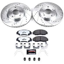 Load image into Gallery viewer, Power Stop 06-11 Honda Civic Front Z26 Street Brake Kit