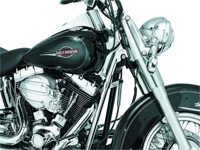 Kuryakyn Downtube Covers 00-06 Softail Chrome