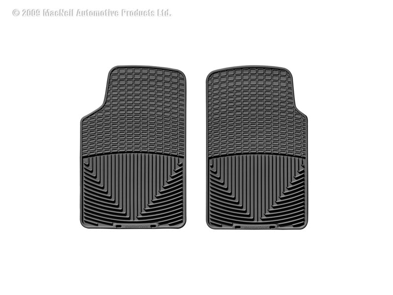 WeatherTech 98 Chevrolet Tracker Front Rubber Mats - Black