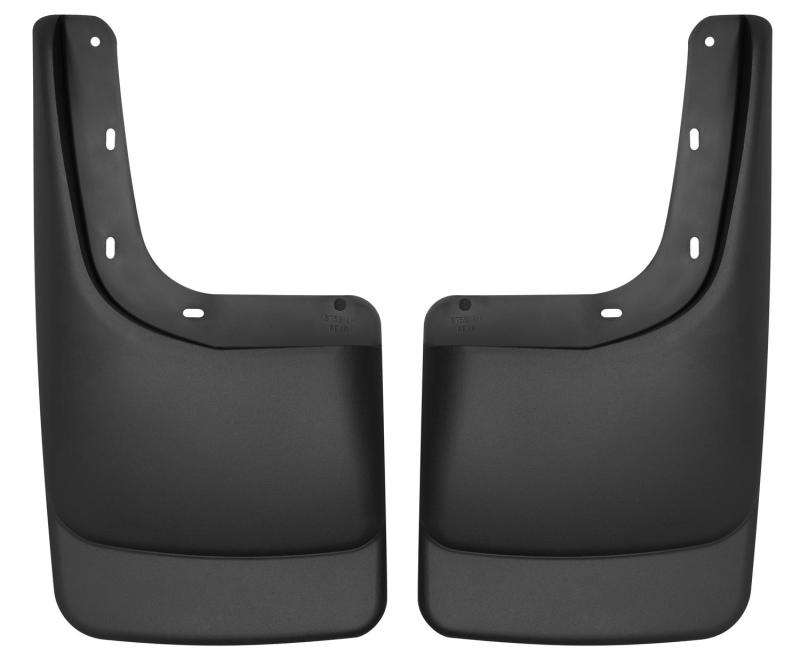 Husky Liners 04-12 Ford F-150/06 Lincoln Mark LT Custom-Molded Rear Mud Guards (w/Flares/Run. Board)