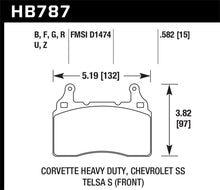 Load image into Gallery viewer, Hawk 15-17 Chevy Corvette Performance Ceramic Street Front Brake Pads