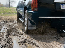 Load image into Gallery viewer, WeatherTech 99-07 Chevrolet Silverado No Drill Mudflaps - Black